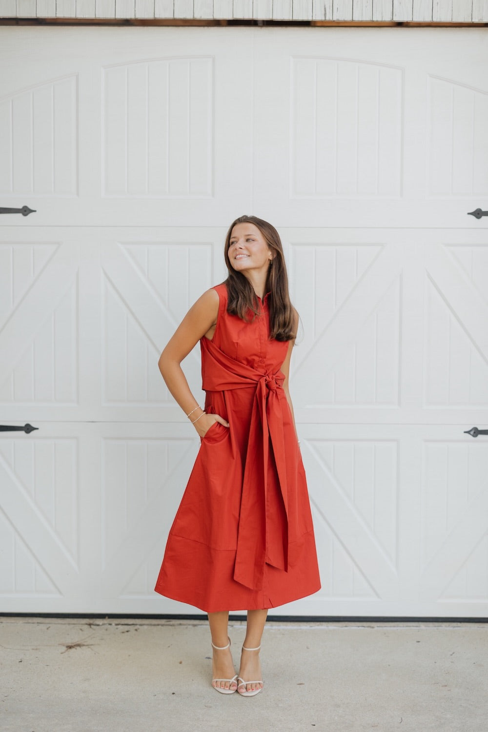 Rust Ember Maxi Dress
