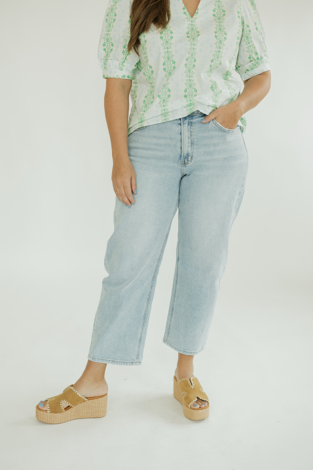 Super High Rise Long Barrel Jean (0-24)