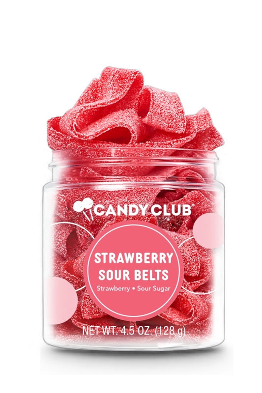 Candy Club - Strawberry Sour Belts