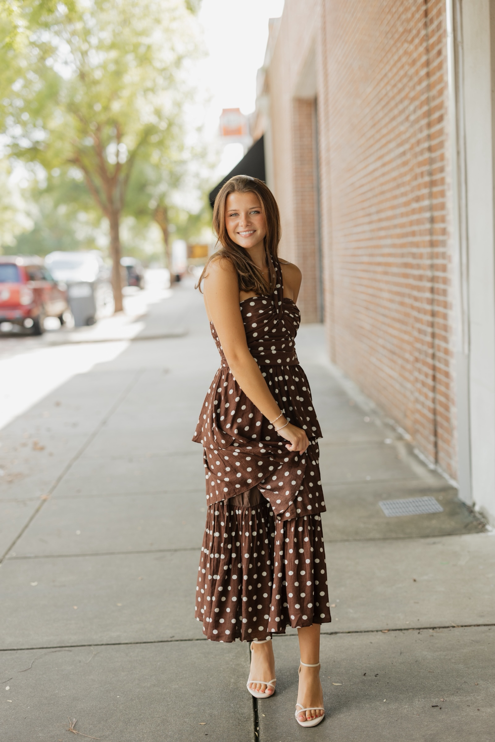 Chestnut Moon Maxi Dress
