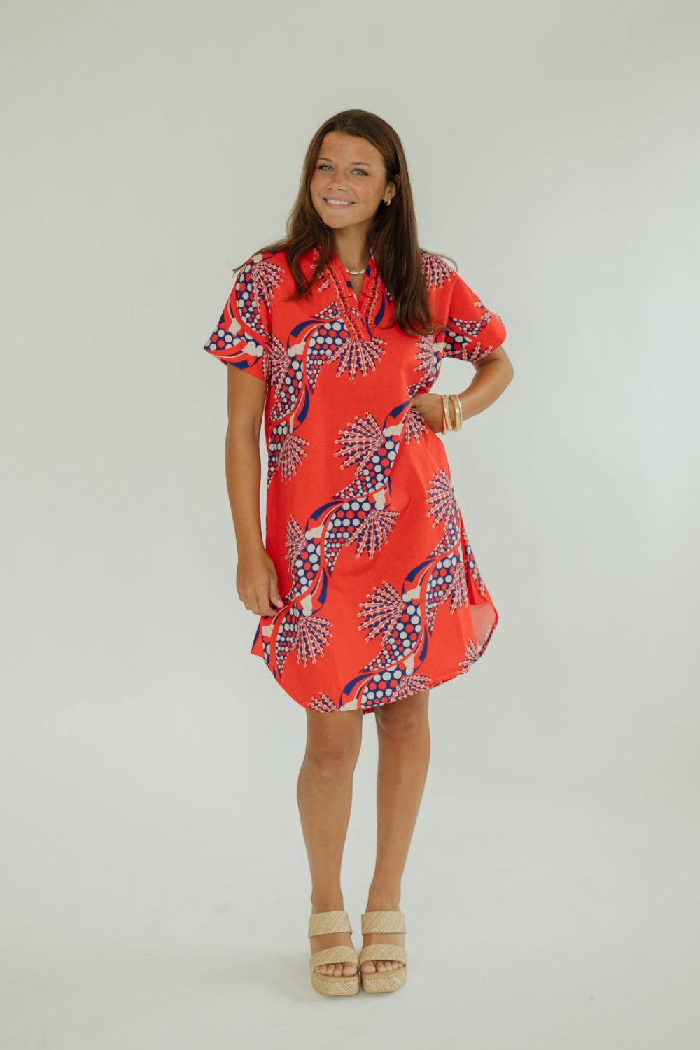 Alana Firecracker Red Dress (XS-XL)