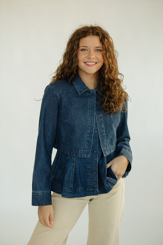 Janet Denim Jacket Top