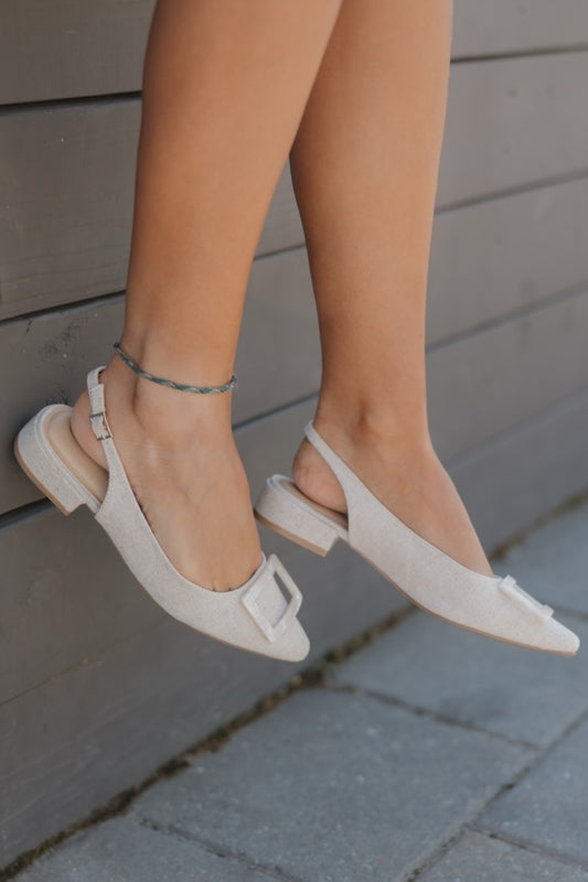 Sweetie Linen Slingback by Chinese Laundry