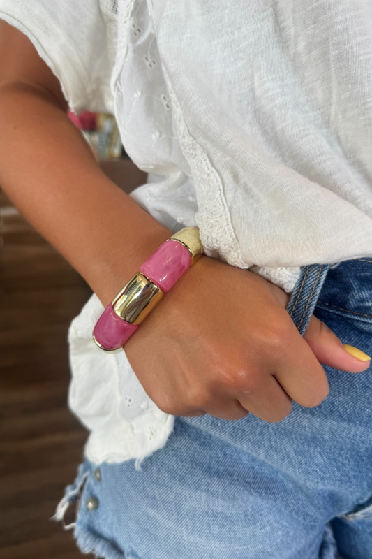 Audrey Bracelet in Pink