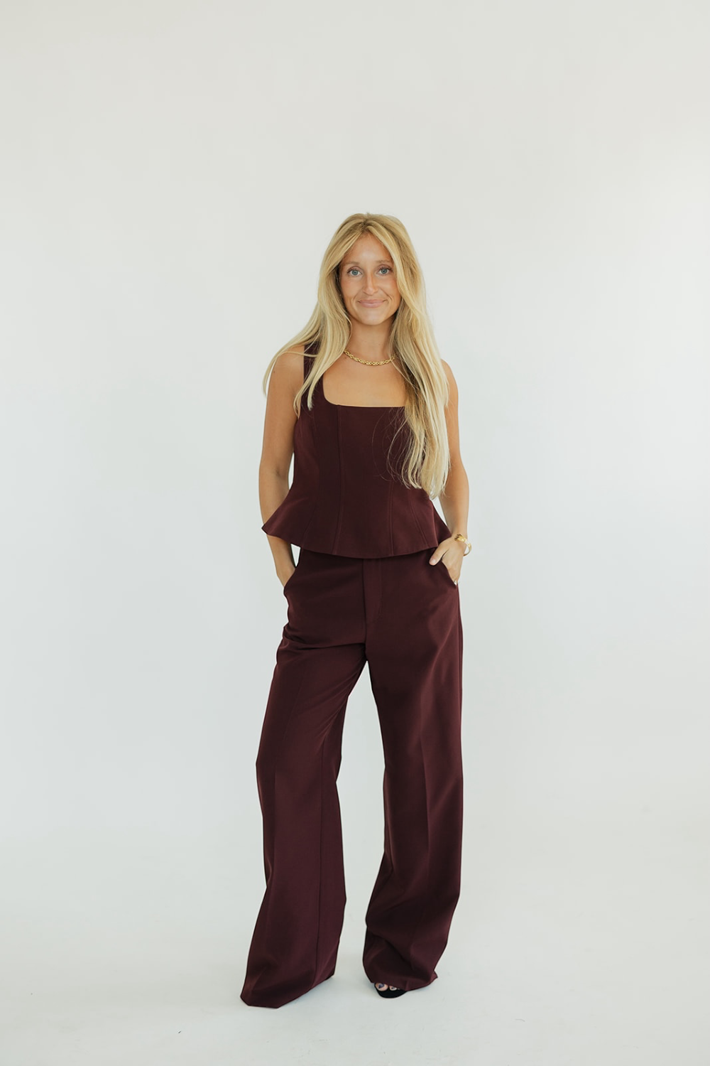 Valli Wine Pant
