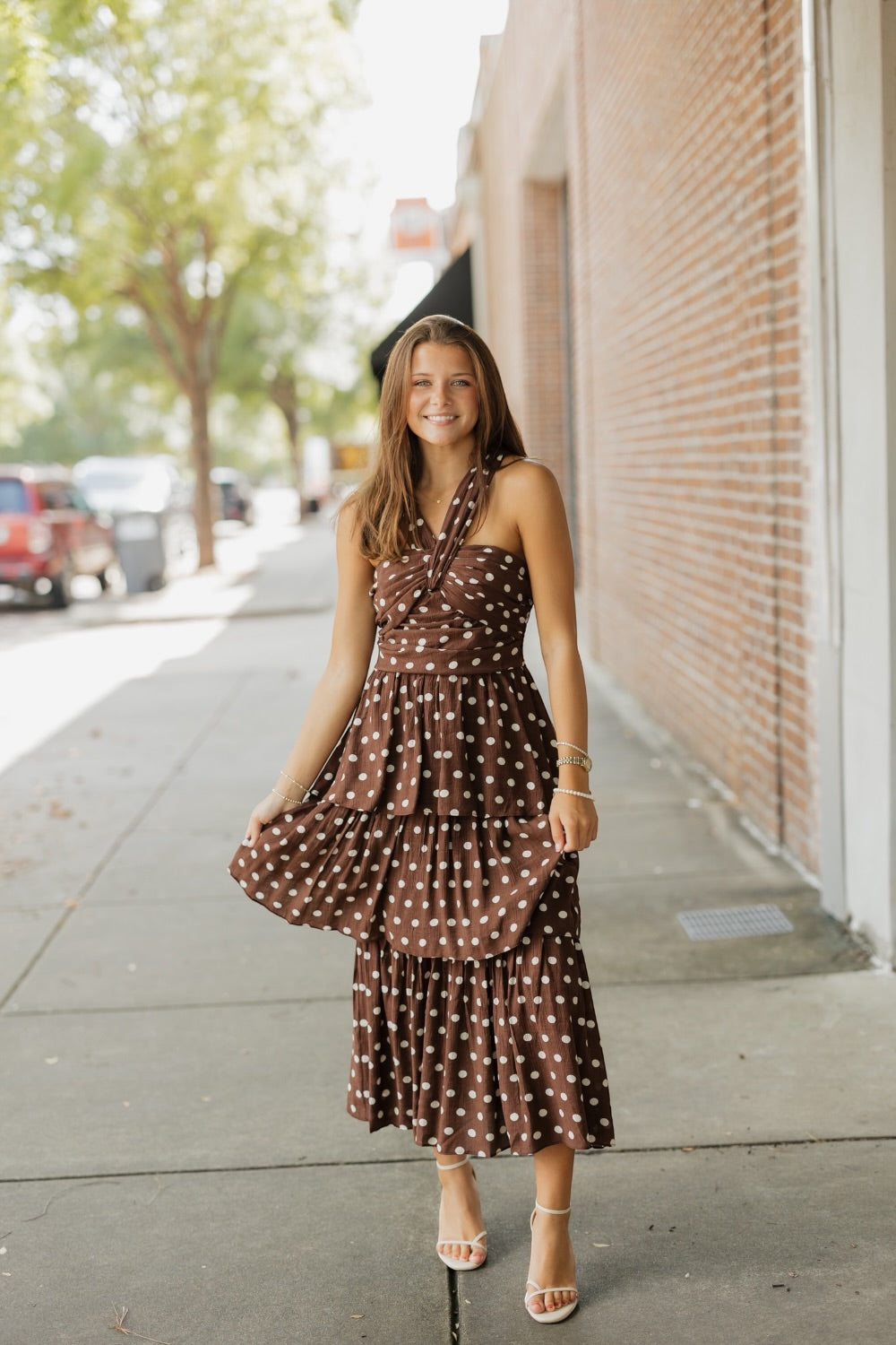 Chestnut Moon Maxi Dress