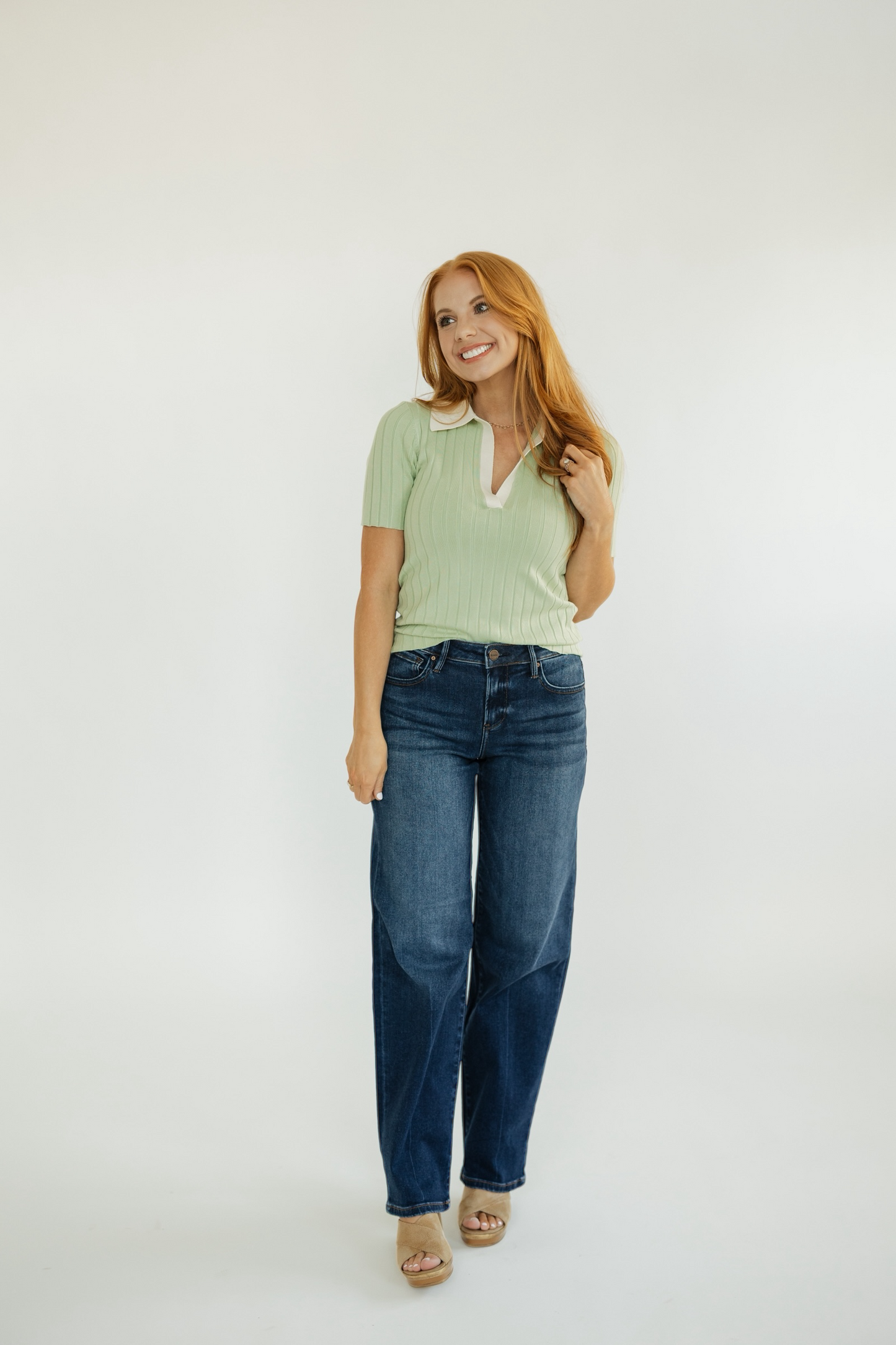 Smith Sage Polo Top
