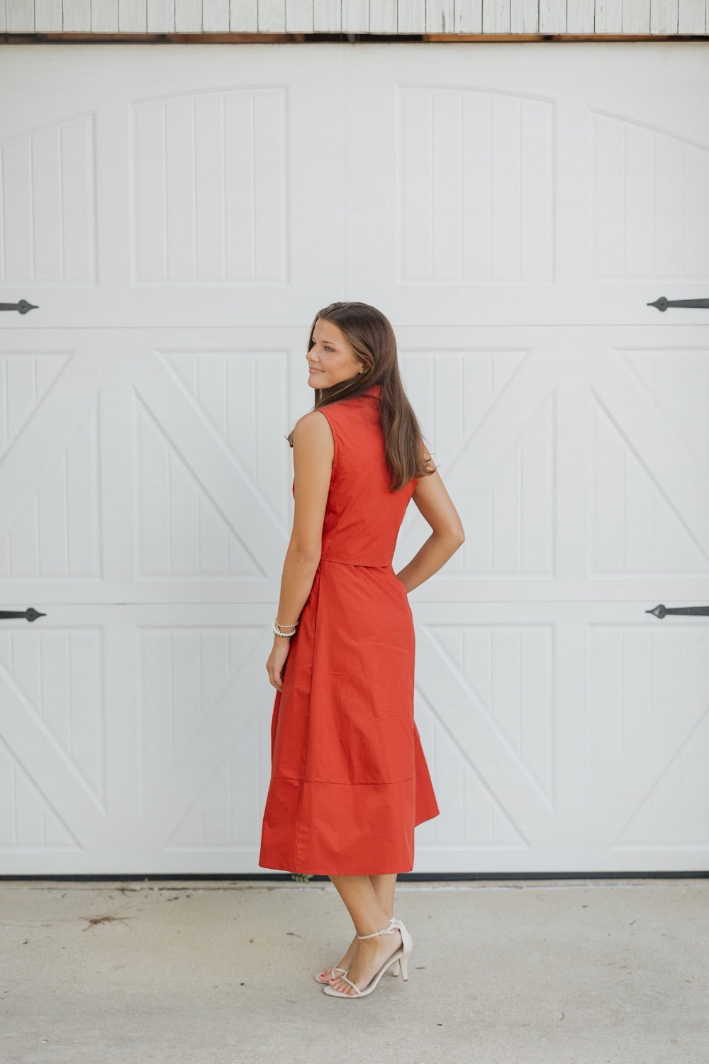 Rust Ember Maxi Dress