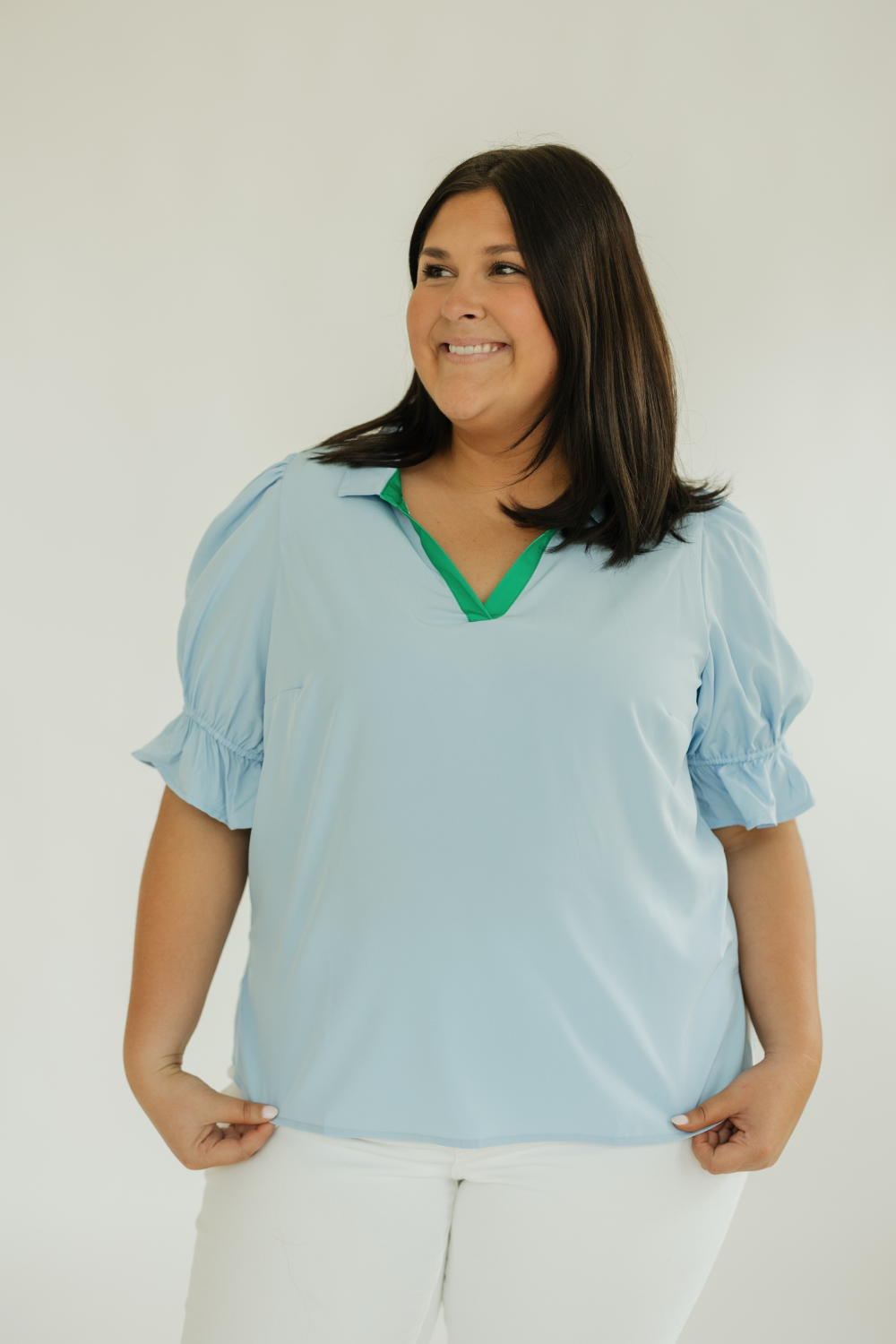 Jessica Top in Light Blue (XS-XL)