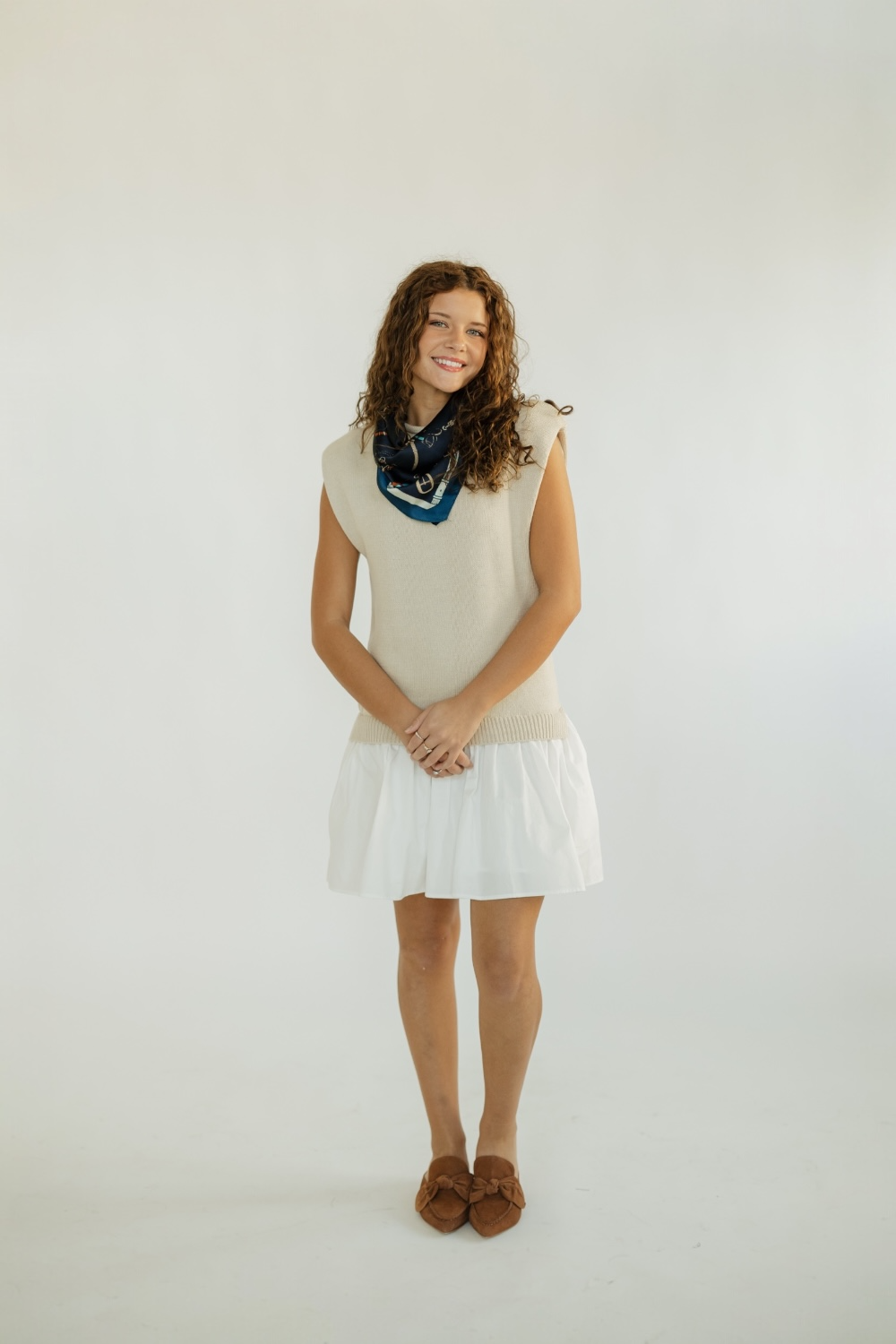 Penelope Drop Waist Mini Dress