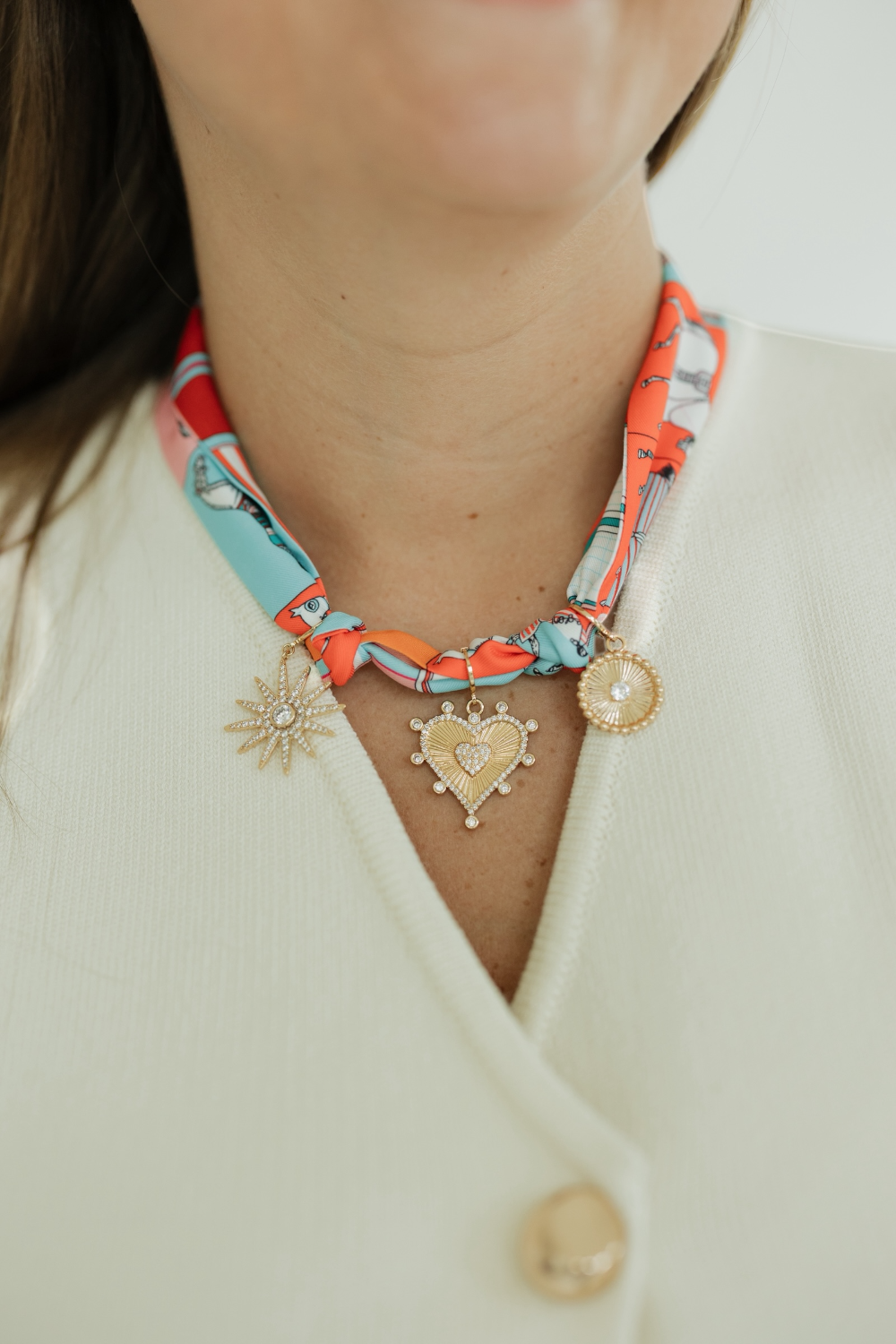 Nadia Scarf Necklace