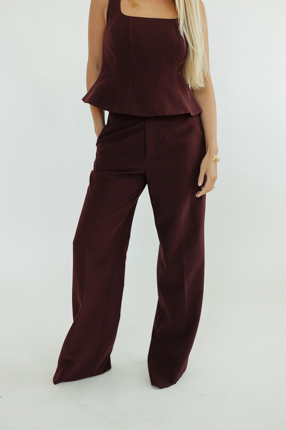 Valli Wine Pant