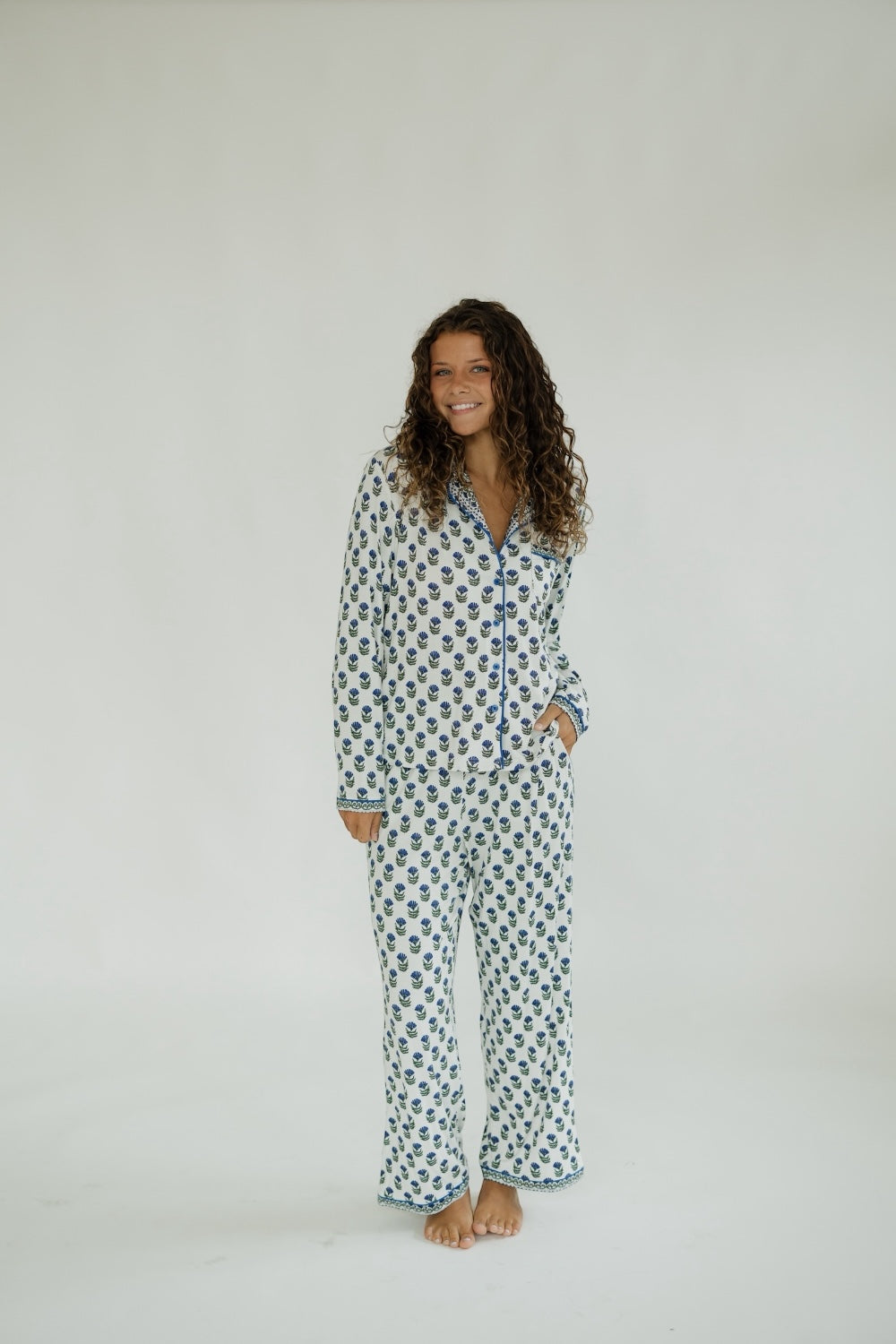 China Pattern Charlotte Pant Set