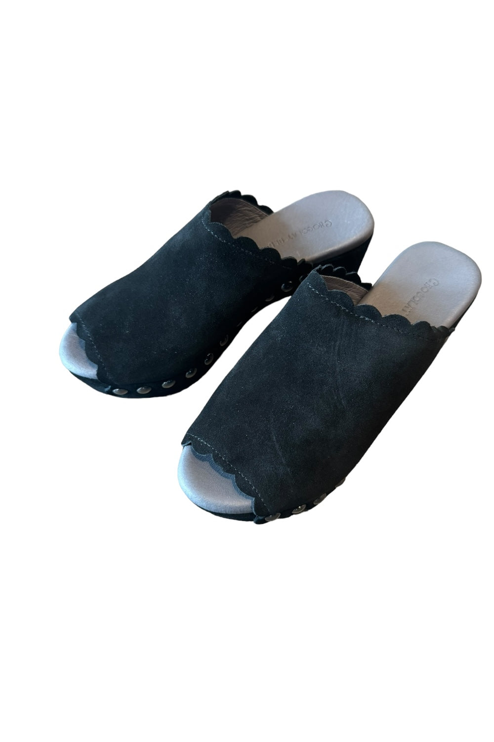 Genessis in Black Suede by Chocolat Blu