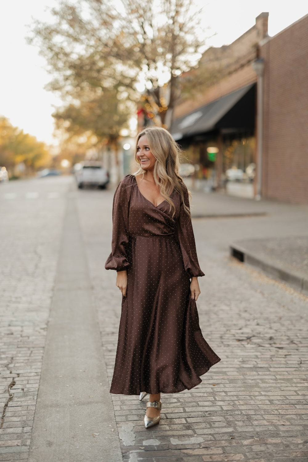 Elaine Brown Embellished Midi Dress (S-3XL)