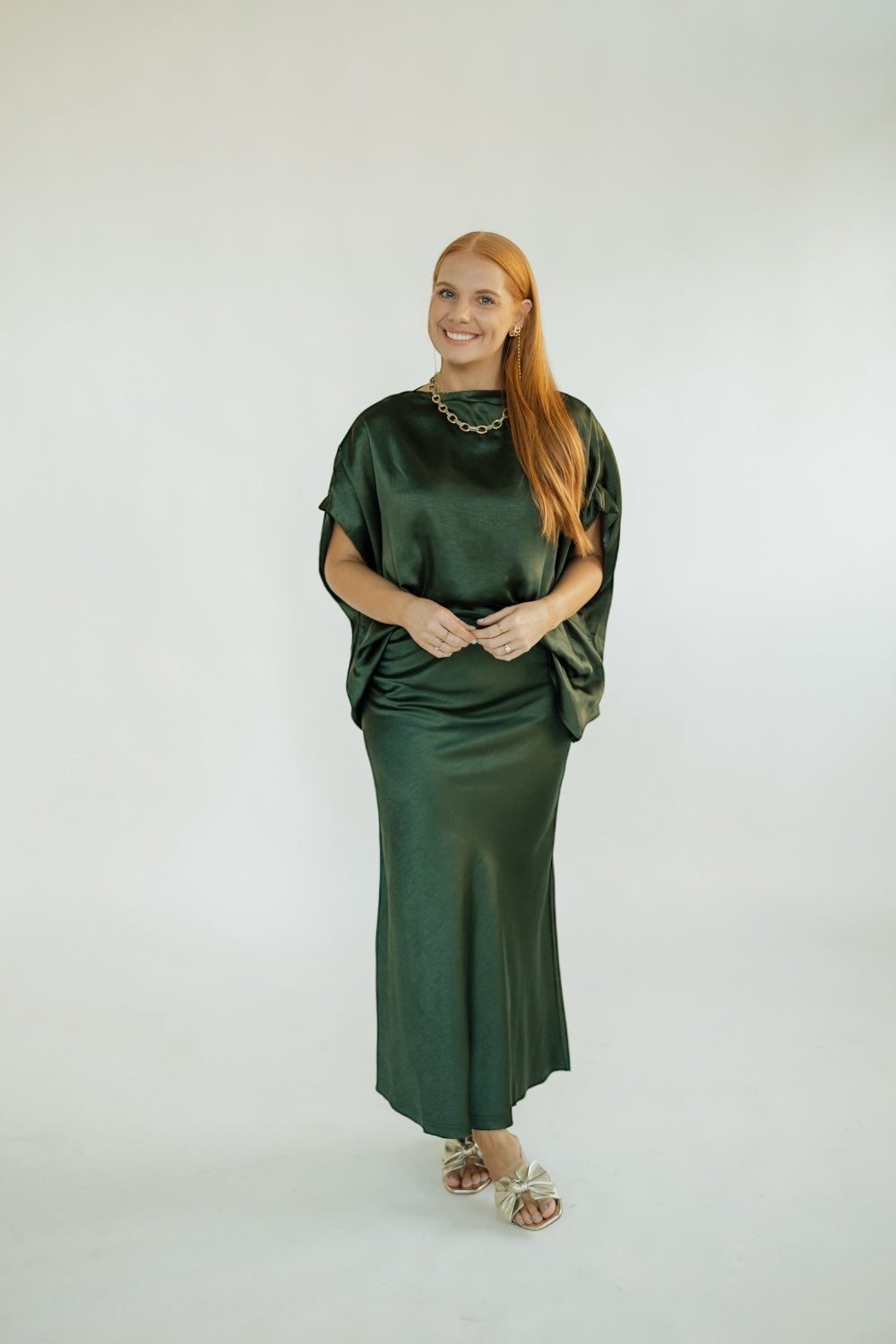 Deep Forest Loose Fit Top