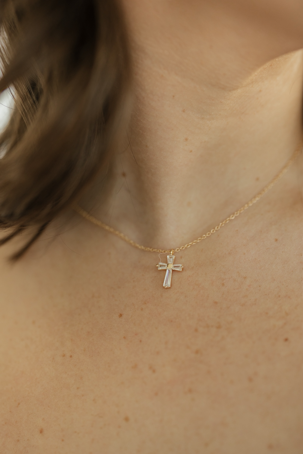 Callista Cross Necklace