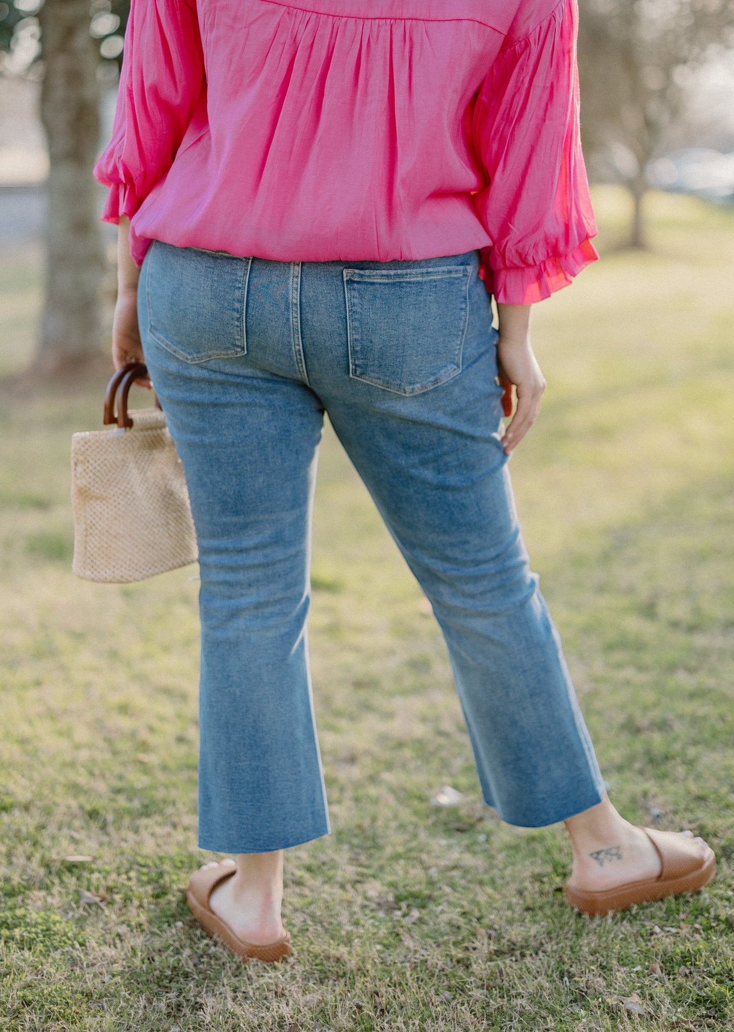 Bella Midwash High Rise Crop Flare by Vervet (0-22)
