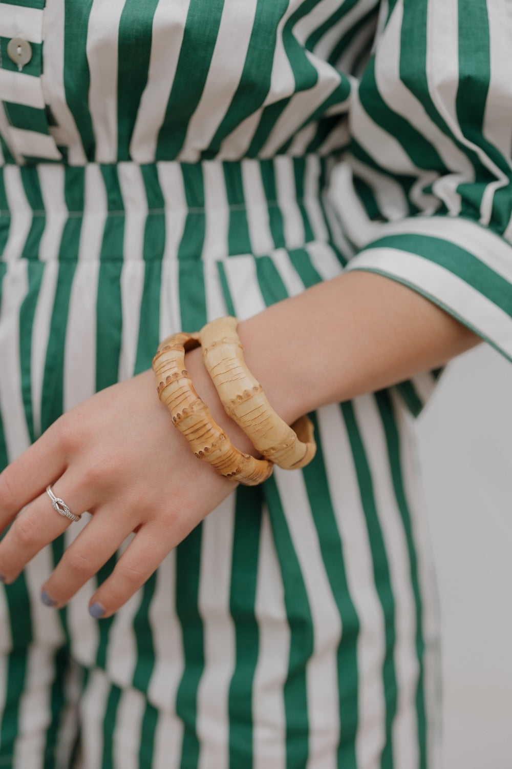 Bamboo Wood Natural Bracelet