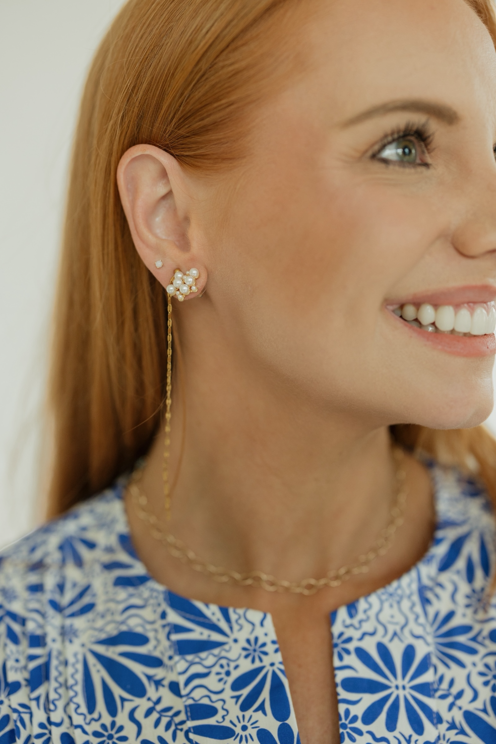 Laura Pearl Earrings