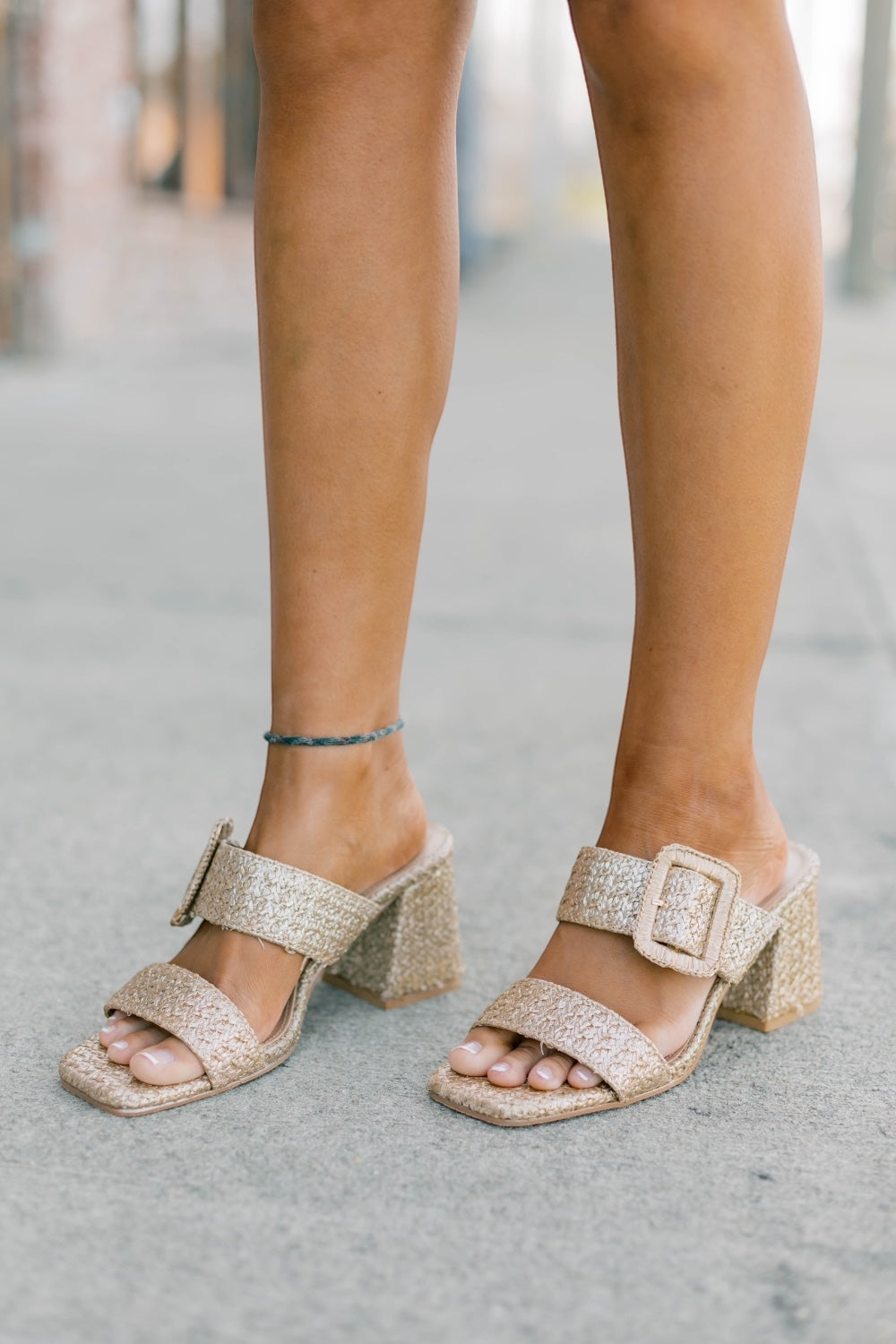 Lucy Sandal in Gold by Matisse