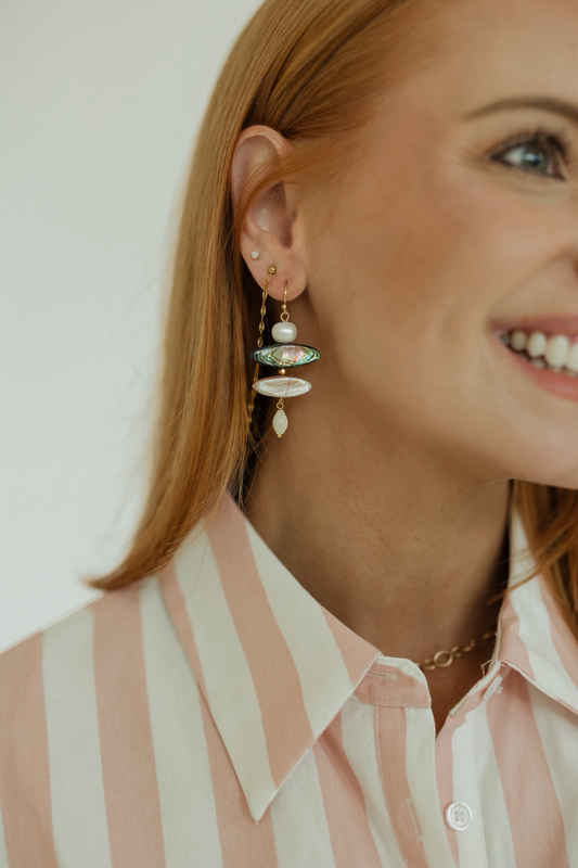 Shell Trove Earrings by Noonday Collection