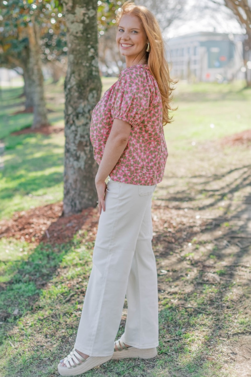Tonya Braid Trim Blouse
