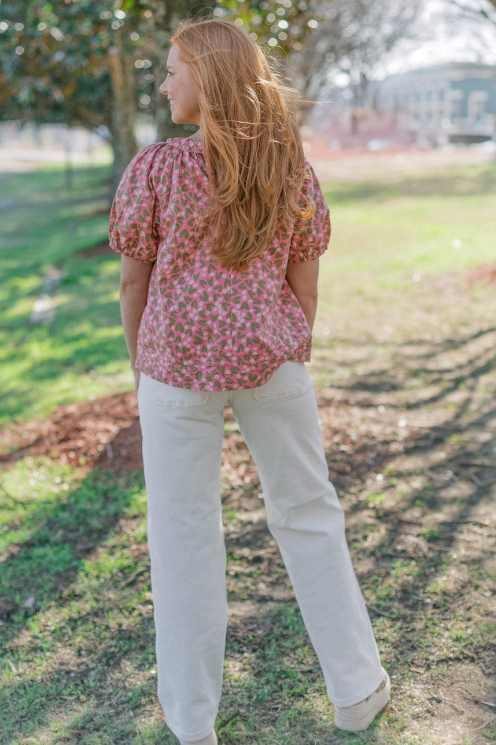 Tonya Braid Trim Blouse