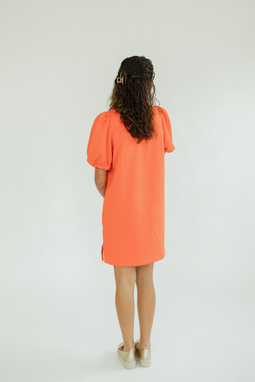 Andie Coral Casual Dress (XS-2XL)