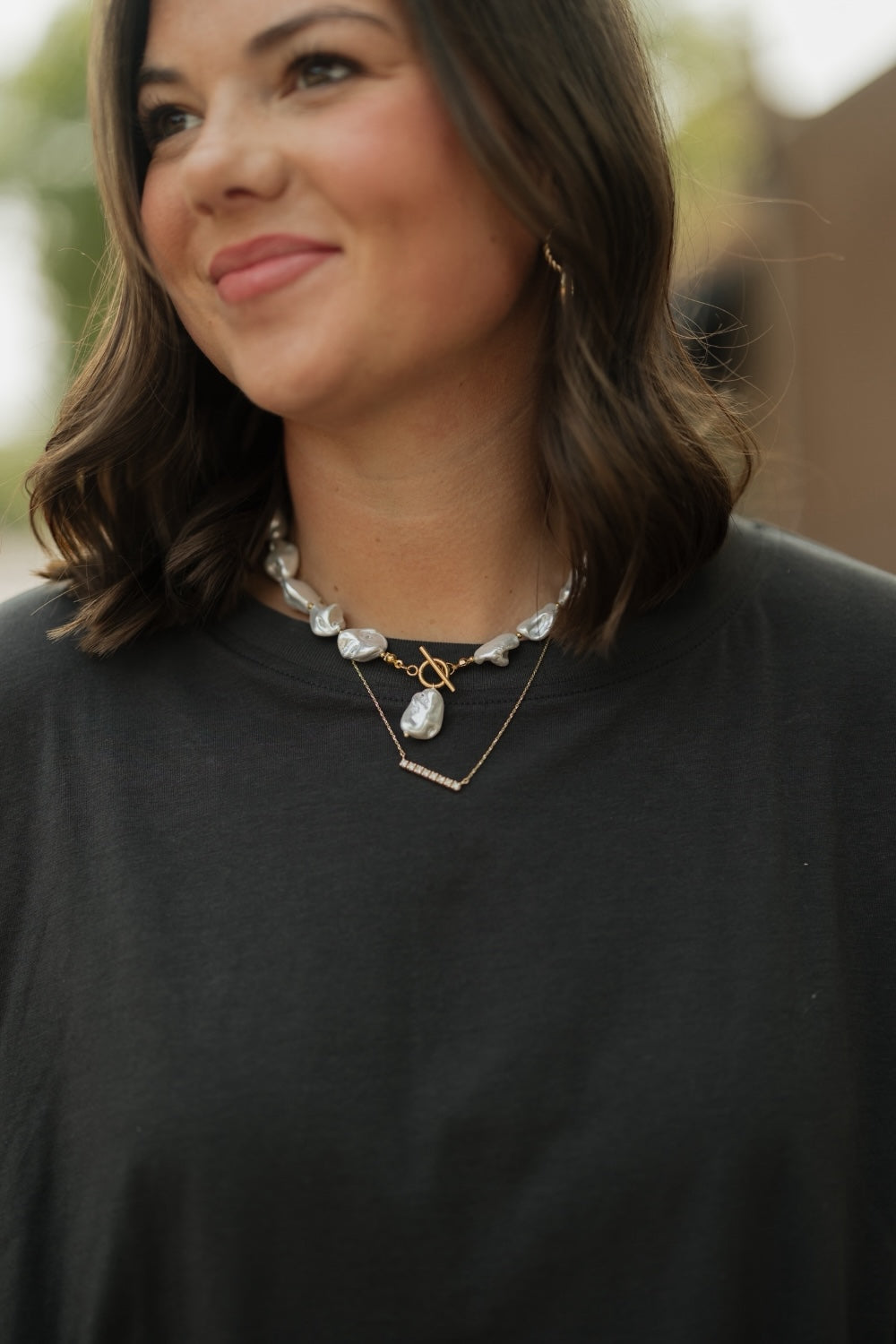 Chunky Pearl Necklace