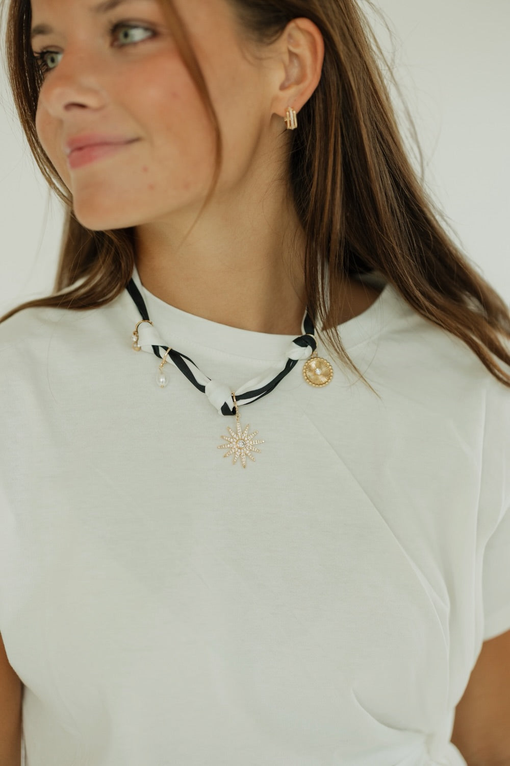 Giselle Scarf Necklace