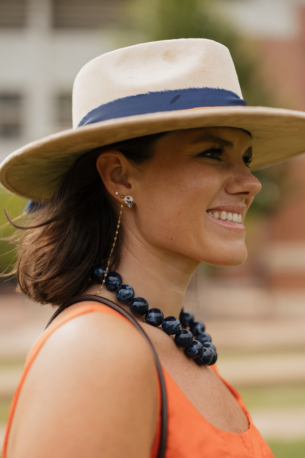 AU Helmet Earrings