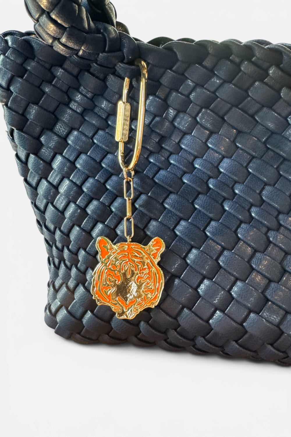 Orange Tiger Bag Charm