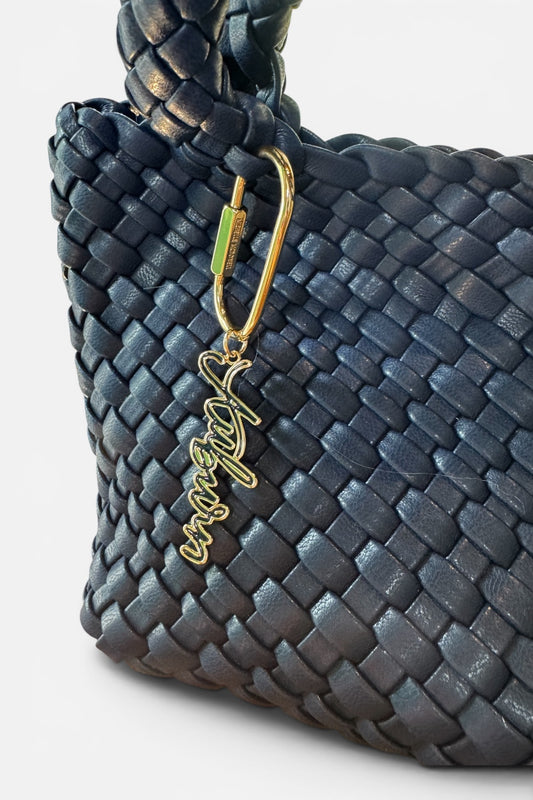 Auburn Cursive Bag Charm