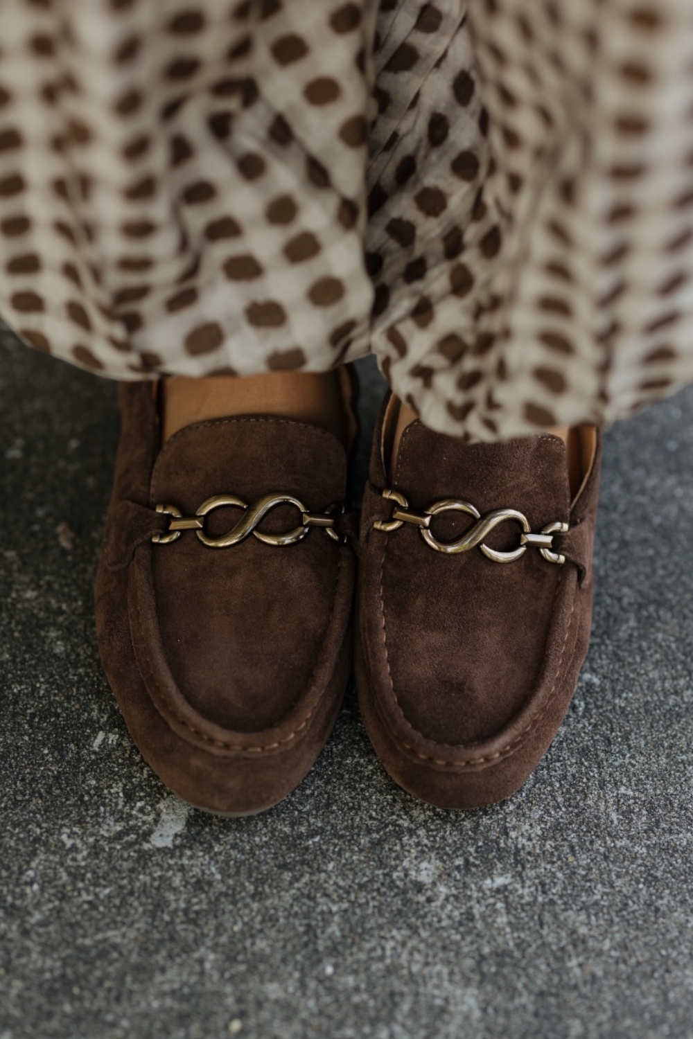 Alison in Chocolate Suede by Chocolat Blu