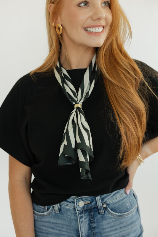 Drew Scarf - Pinstripe Twist