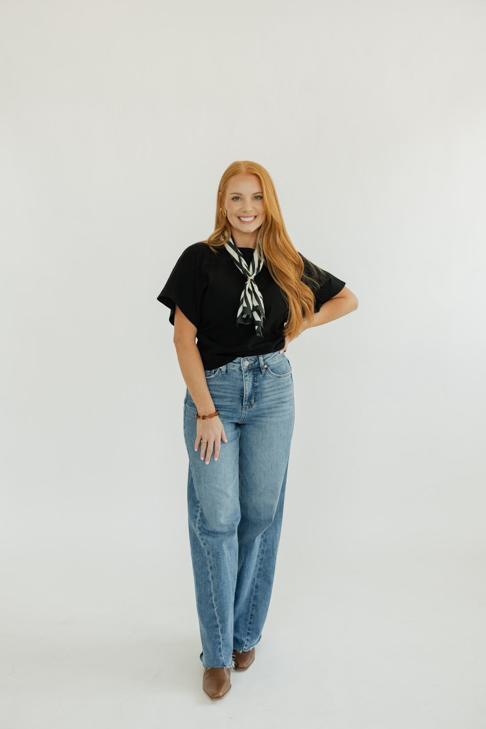 The Elevated Essential Top in Black
