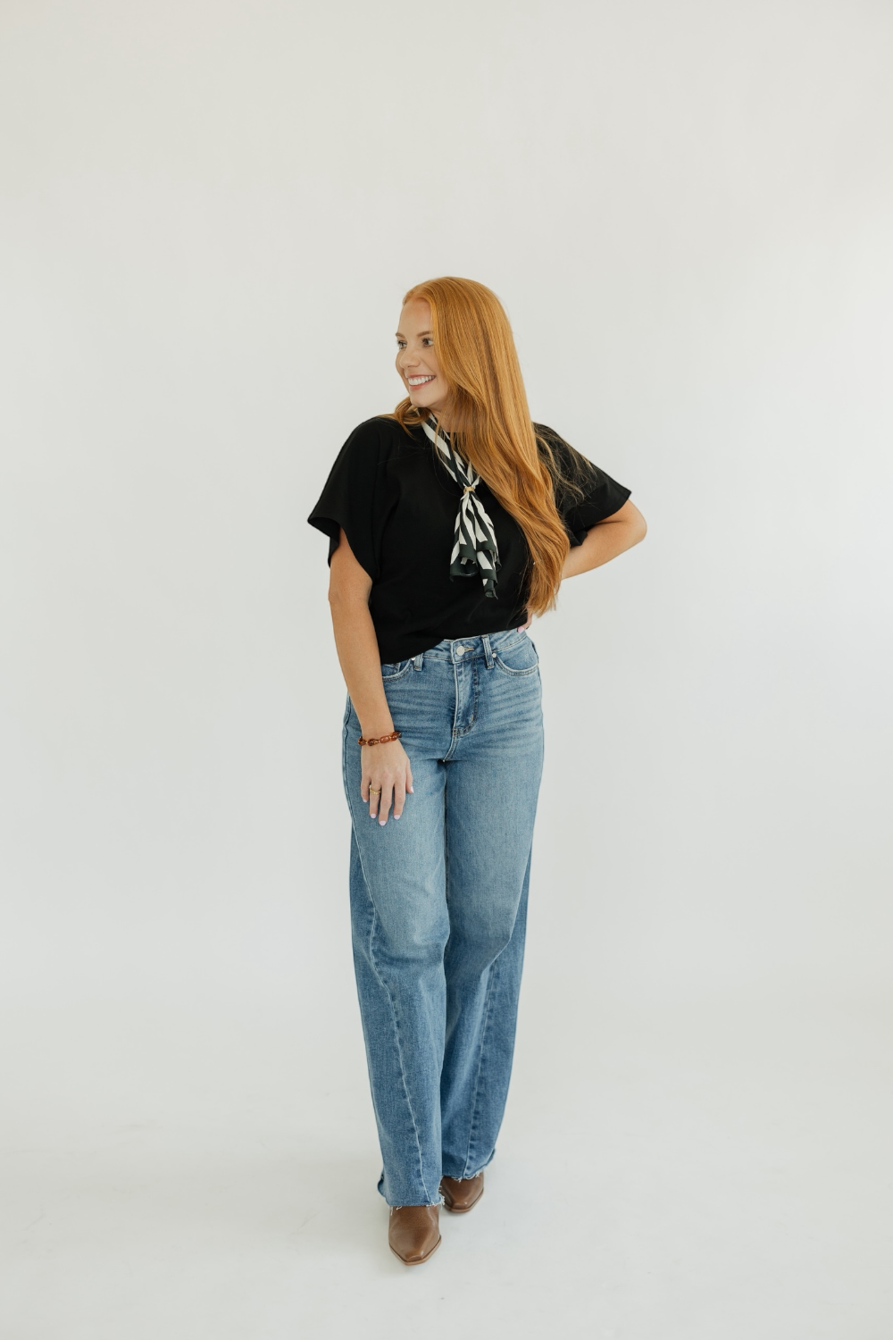 The Elevated Essential Top in Black