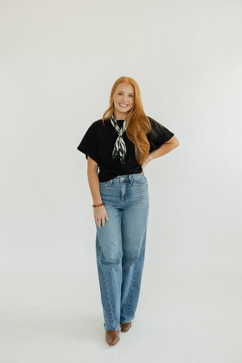 The Elevated Essential Top in Black