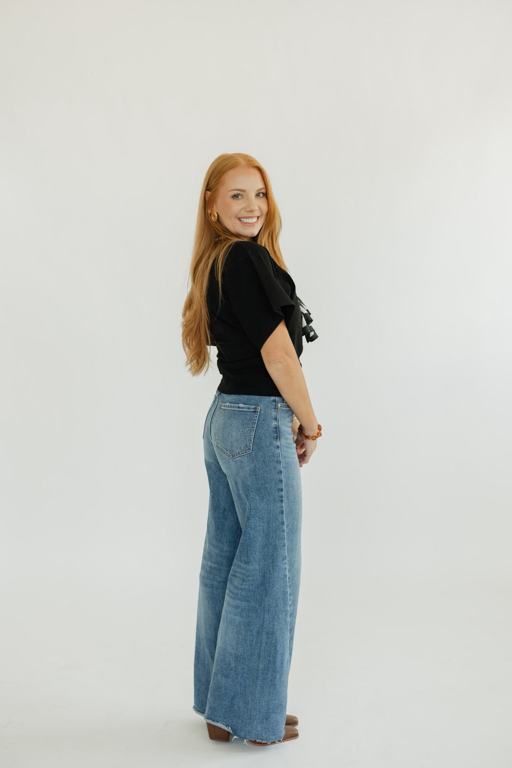 The Elevated Essential Top in Black