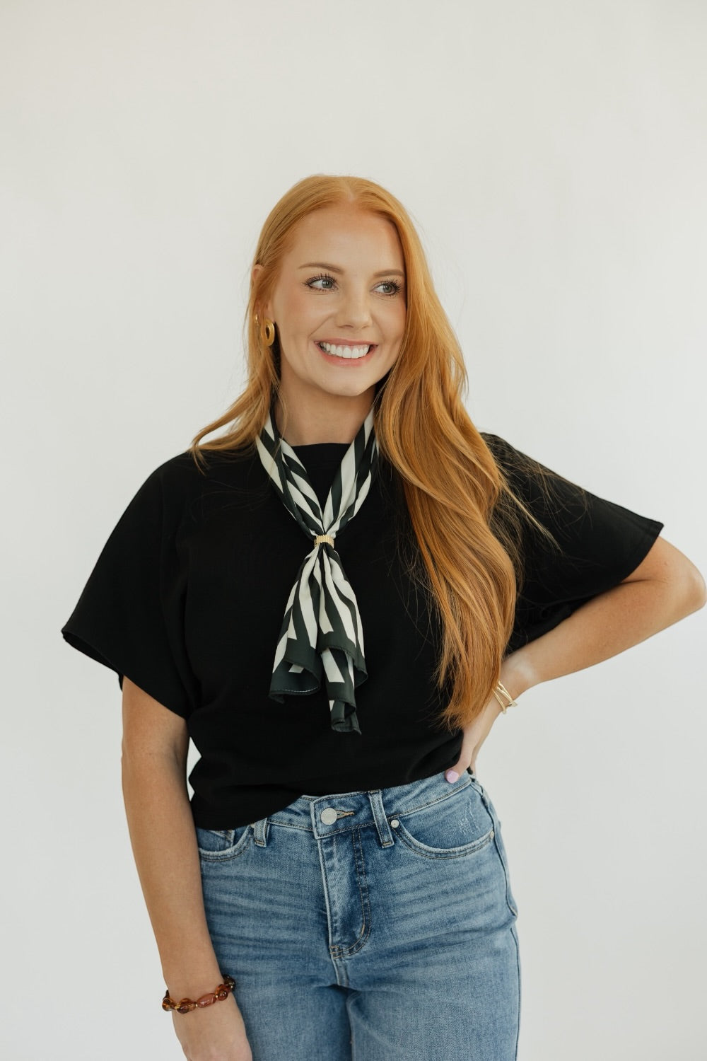 The Elevated Essential Top in Black
