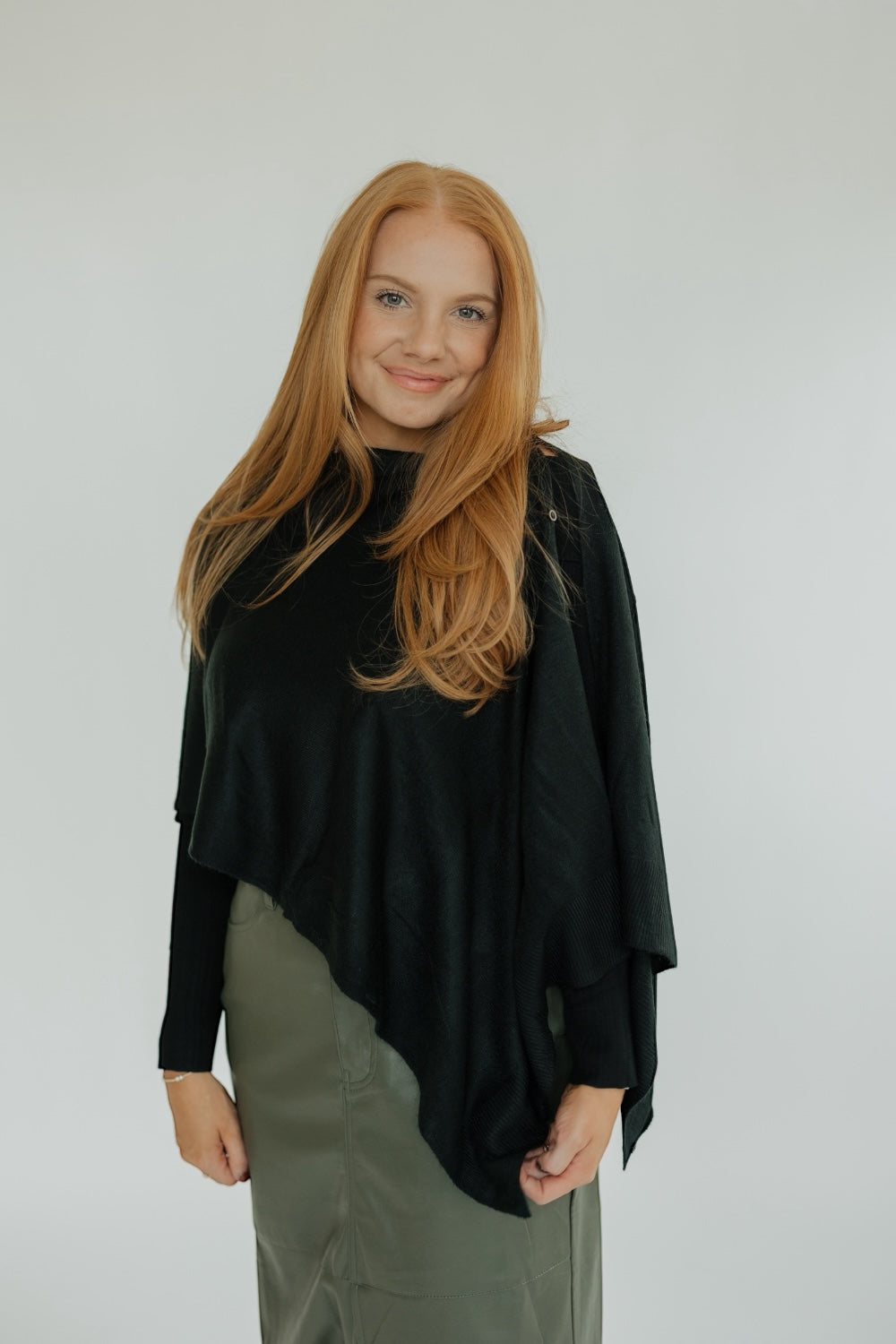 Bordeaux Wrap in Black