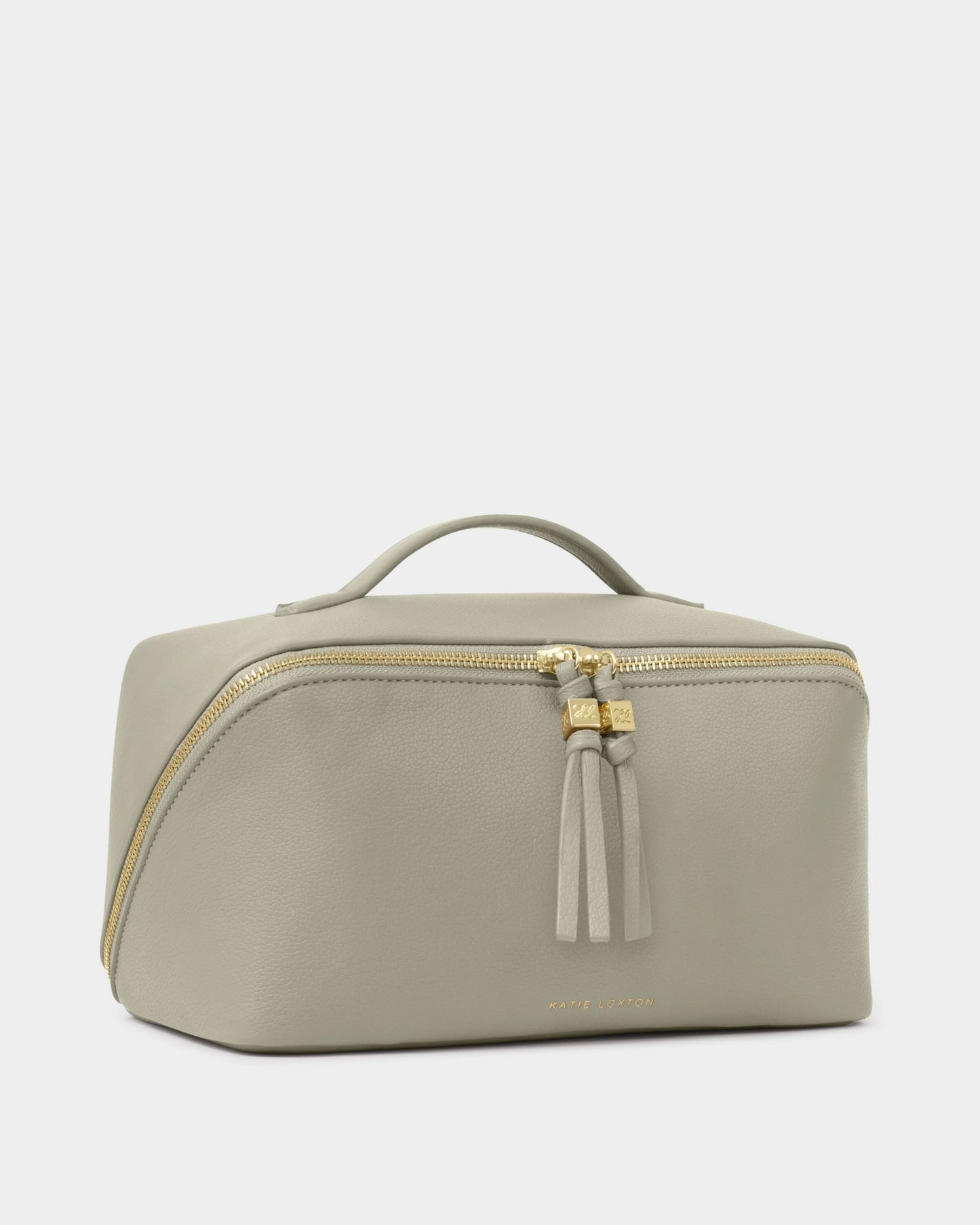 Soho Large Makeup & Wash Bag in Green Mist
