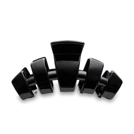 Large Jet Black Claw Hair Clip