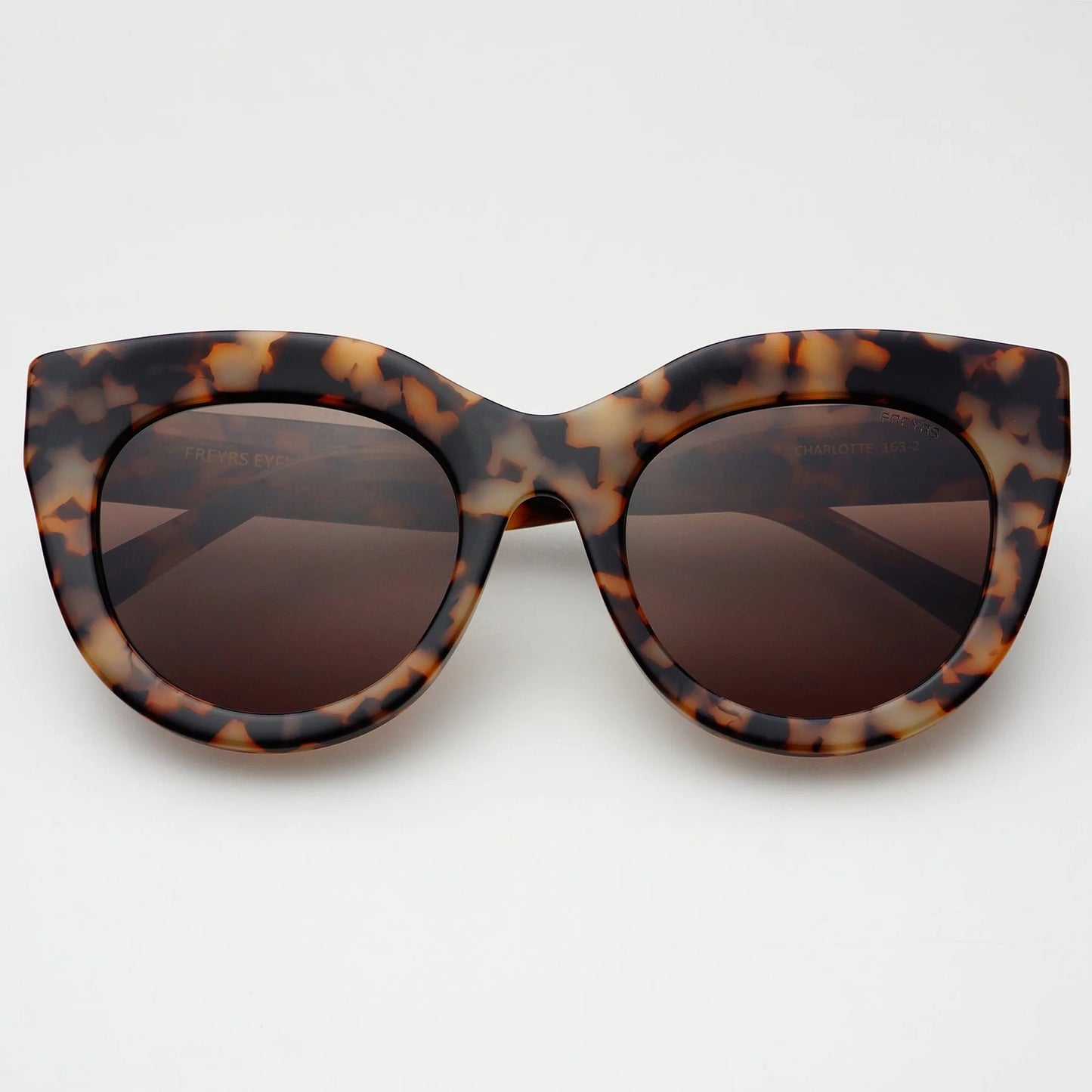 Charlotte in Milky Tortoise by Freyrs Eyewear
