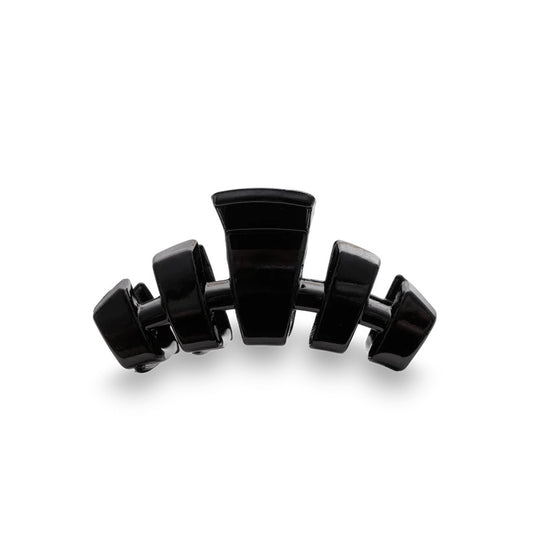 Tiny Jet Black Classic Hair Claw Clip
