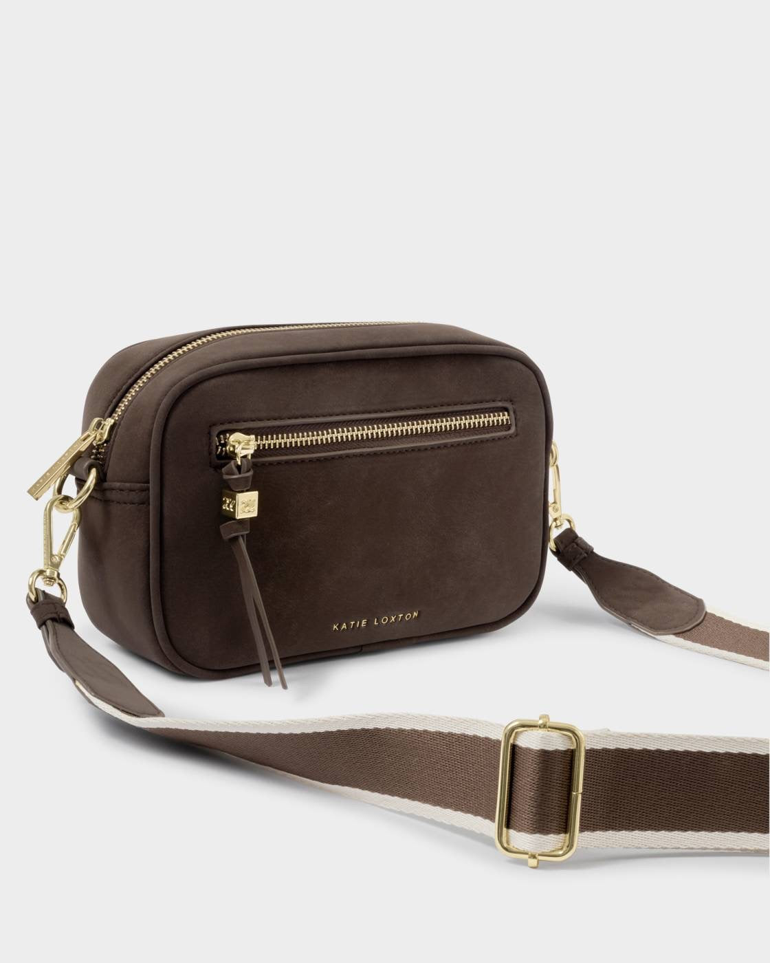 Lottie Crossbody Bag - Bitter Chocolate