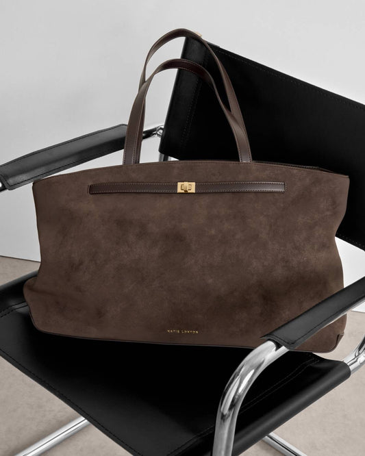 Orin Tote Bag - Bitter Chocolate