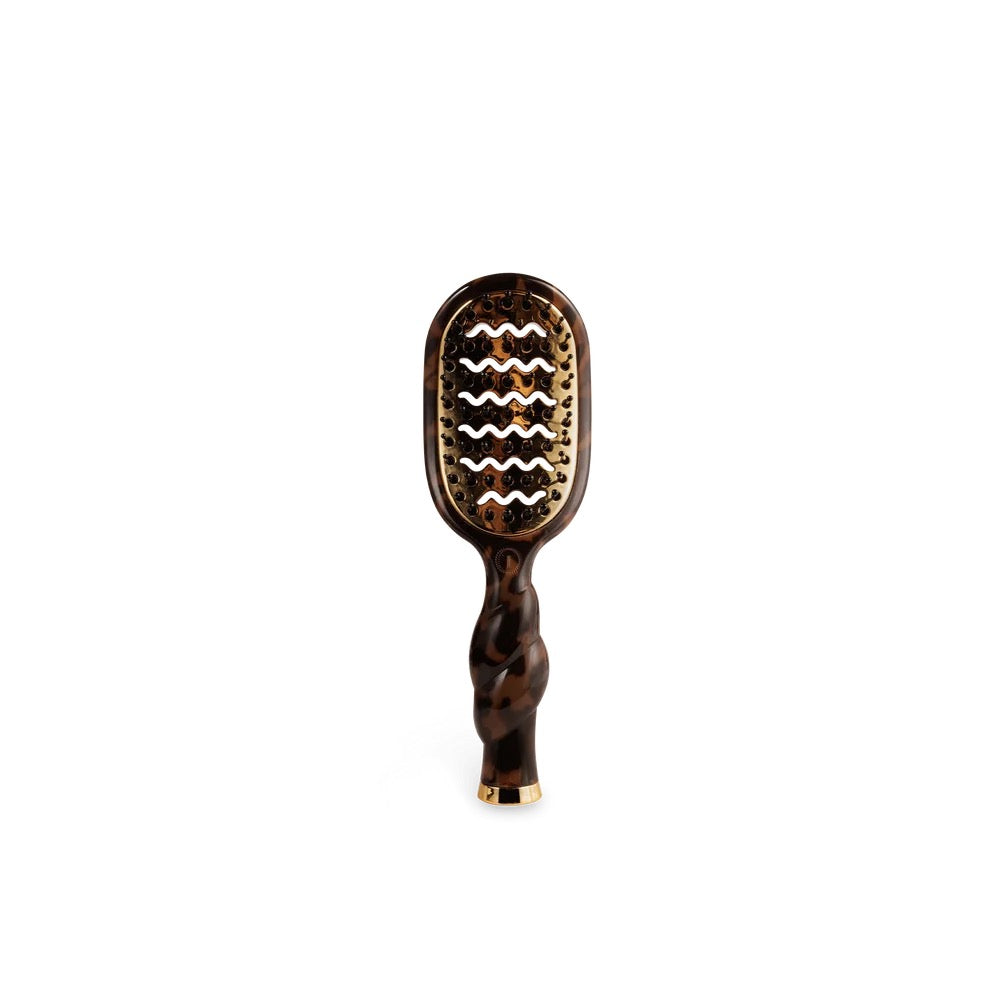 Mini Vented Hair Brush by Teleties - Tortoise