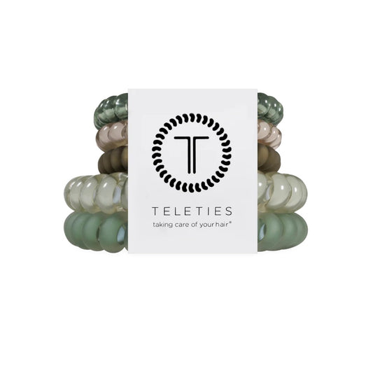 Mossy Moments Mixed Hair Ties by Teleties